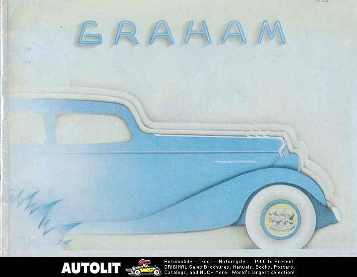 1933 Graham Six & Eight Prestige Brochure  