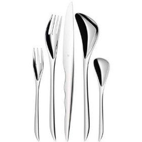 WMF ZAHA HADID Cromargan 40 pc Flatware Set for 8 NEW  