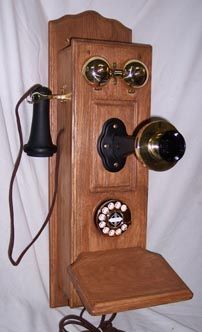 Wall GTE Phone 1970 Rotary Phone  