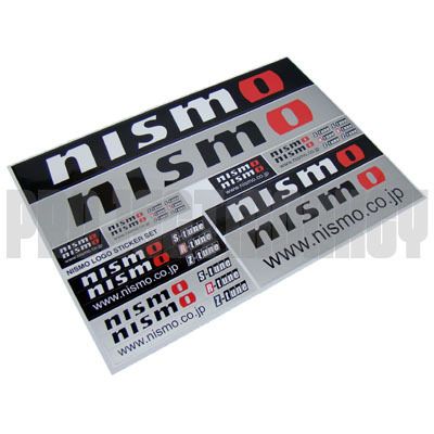 JDM Nismo 41 Decals 350Z GT R Skyline Silvia Primera  