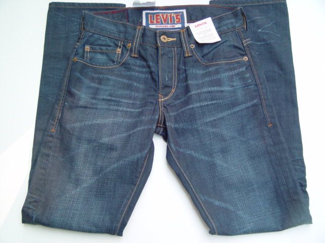 511 Levis Skinny Slim Fit Straight Leg Dark Wash Jeans Mens $58+ 30 