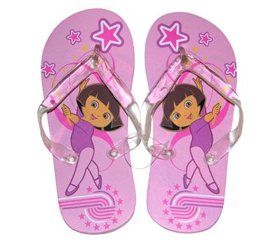 DORA EXPLORER BALLERINA THONG FLIP FLOPS BEACH SANDAL  