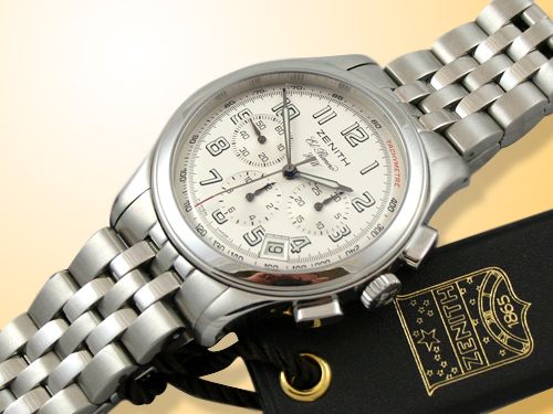 Zenith Class El Primero HW Chronograph Stainless Steel Watch  