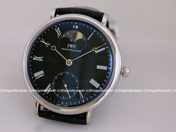 IWC Portofino Moonphase Stunning Watch Ref 5448 01 BRAND NEW  