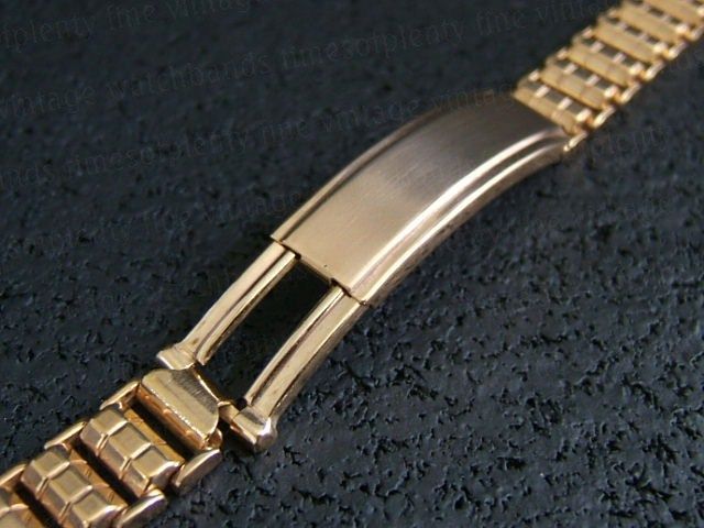 NOS Kreisler Rose Gold gf 1940s Vintage Watch Band  