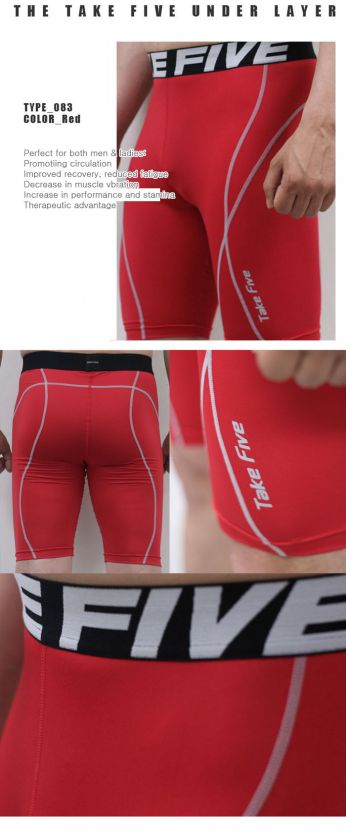 Take Five Mens Compression 083 Sports Pants All Size  