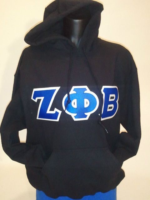 Zeta Phi Beta Hooded Sweatshirt PICK YOUR SIZE  