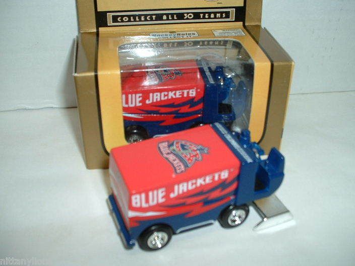 COLUMBUS BLUE JACKETS MINI ZAMBONI 2003 04 FLEER 1/50  