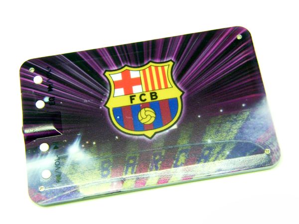 Barcelona team card size  player for 1 8G TF Card  