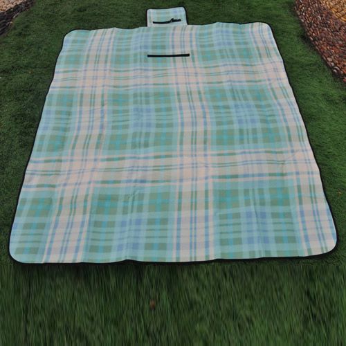 Waterproof Polyester Picnic Blanket 51x59 Inch Beach Camping Mat 