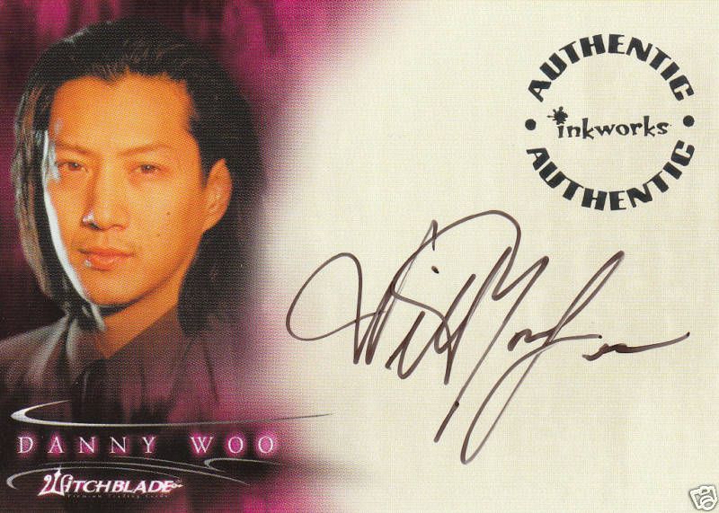 INKWORKS WITCHBLADE WILL YUN LEE as DANNY WOO AUTO  