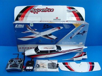 flite Apprentice 15e RTF Electric RC Airplane DX5e DSMX 2.4GHz 