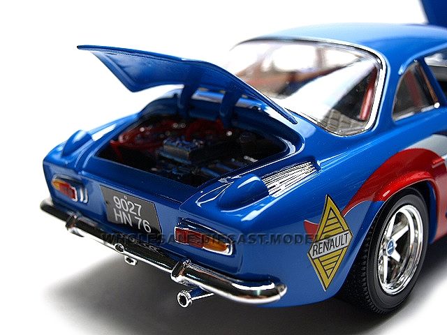   car of 1971 Renault Alpine A110 #108 1600S die cast car by Bburago