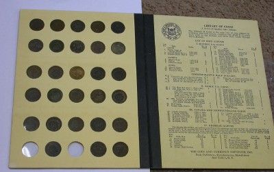 1856 1909 FLYING EAGLE & INDIAN HEAD CENT SET W/ LIBRARY OF COINS 