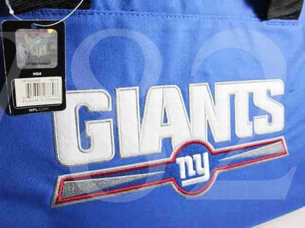 NFL New York GIANTS Travel GymBag Gym Bag Blue Red  