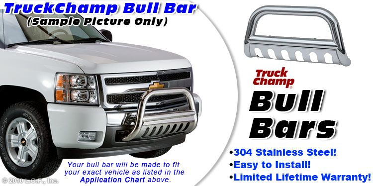   Stainless Push Grill Guard 88 98 CHEVY GMC C/K PICKUP SUBURBAN TAHOE