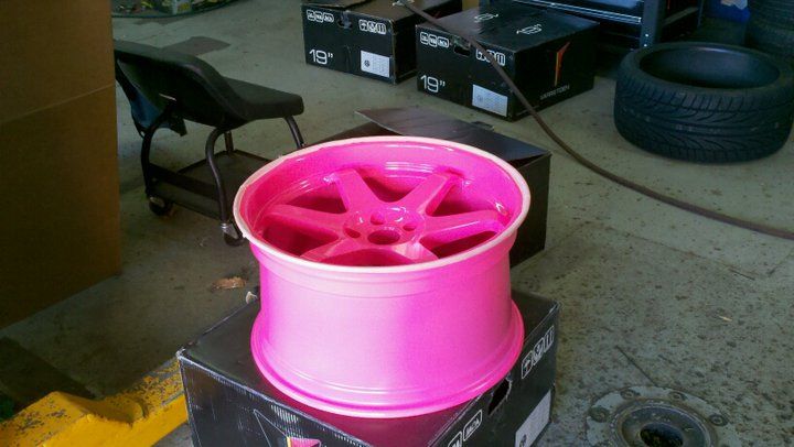 WE DO CUSTOM POWER COAT $320 FOR 4 WHEELS WAIT TIME 1 2 WEEK***