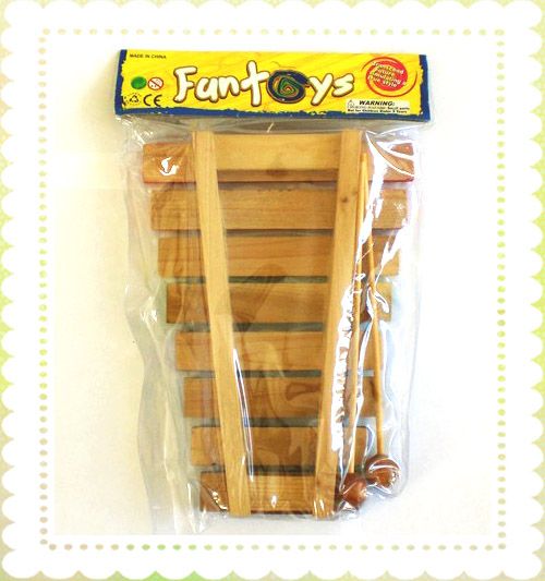  sale of a sweet real wood xylophone for children. The xylophone 