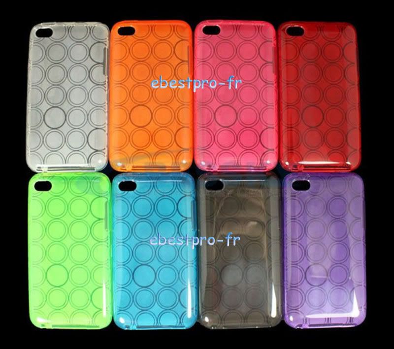 HOUSSE ETUI COQUE TPU GEL SILICONE IPOD TOUCH 4 4G ++  