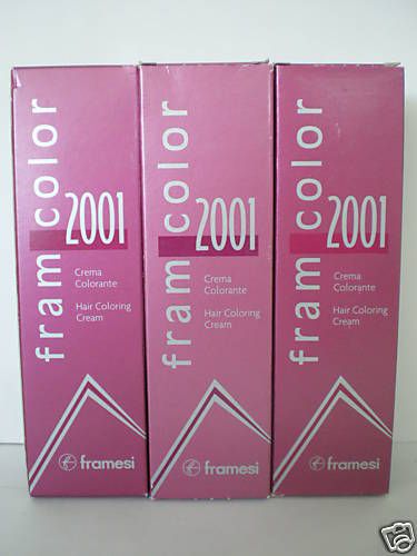 FRAMESI FRAMCOLOR 2001~CHOOSE YOUR 3 @$25.94/FREE SHIP  