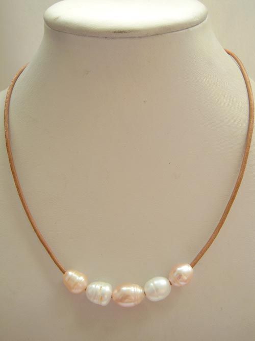 Beautiful 11 14x9 10mm Freshwater Pearl Necklace  