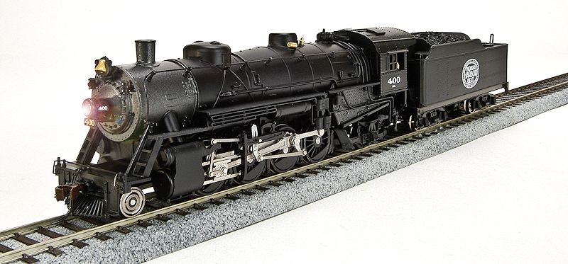 Broadway Limited HO USRA Light Mikado 2 8 2, NYC IHB Sound/DC/DCC 2175 