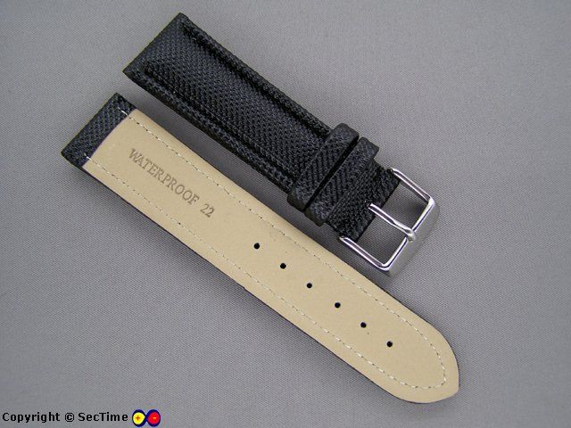 Polyurethane Waterproof watch strap 5 colors 22mm  