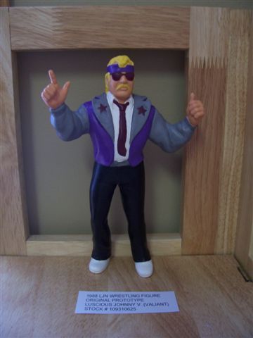 Prototype JOHNNY V Manager LJN Wrestling Figure WWF   