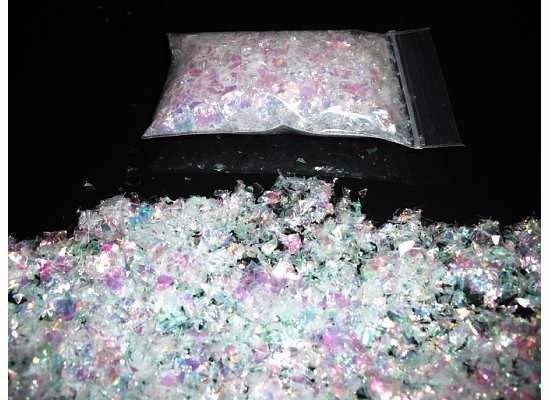 D00281 SPARKLING SNOW For OOAK doll landscapes & others  