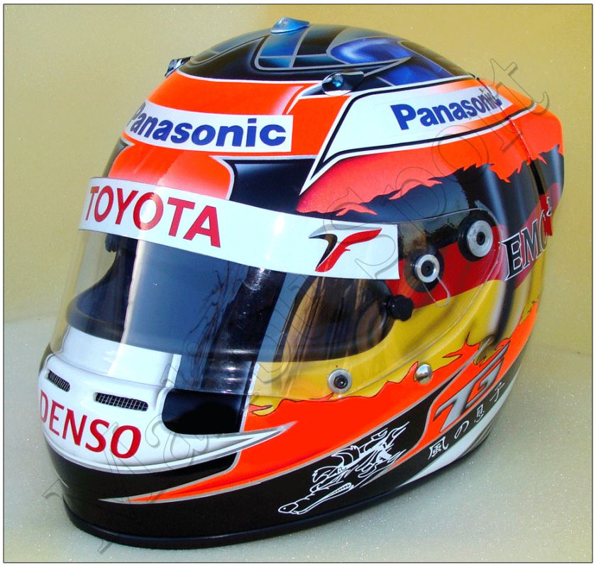 TIMO GLOCK FORMULA F1 2009 REPLICA HELMET SCALE 11 NEW  