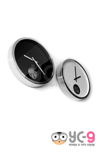 30CM CoNtempOrAry MOdeRn wALL aRt GeaR Clock ViNtAge  