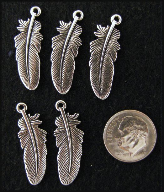   material silver plated pewter amount 5 charms size 10mm x 30mm shape