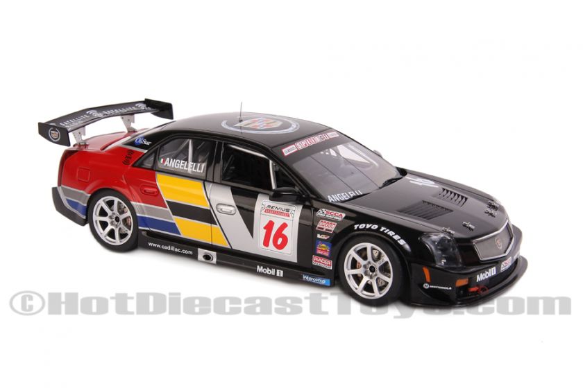 AUTOart Cadillac CTS V 8 Angelelli #16 SCCA 118 1/6000  