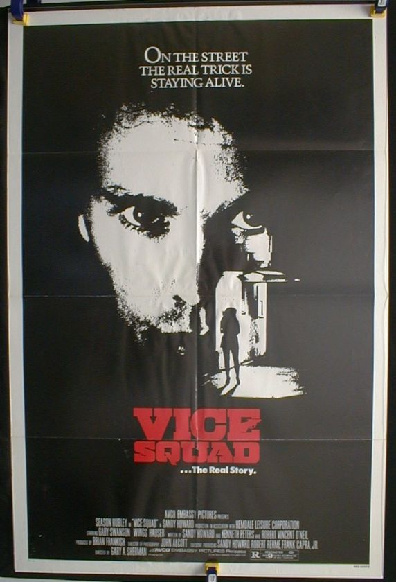 VICE SQUAD 1982 Season HUBLEY,Gary SWANSON,Wings HAUSER  