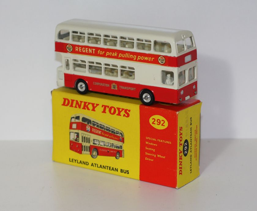 DINKY TOYS 292 ATLANTEAN DOUBLE DECKER BUS REGENT MIB  