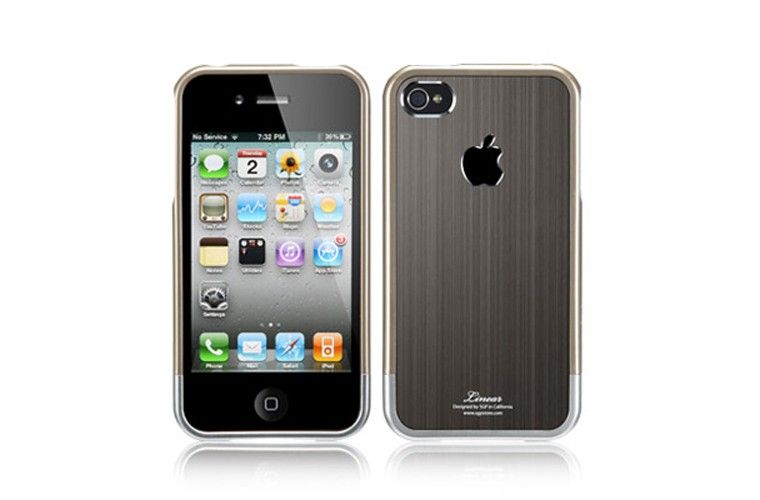 SGP iPhone 4 / 4S Case Linear Blitz Series Gun Metal  