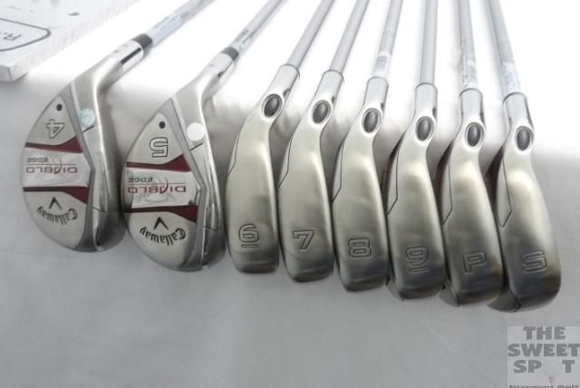   Diablo Edge Combo Iron Set 4H PW, SW Graphite Ladies Left Hand  