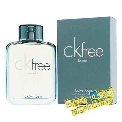 CK FREE  CALVIN KLEIN CK  COLONGE 3.4 OZ MEN  nib  