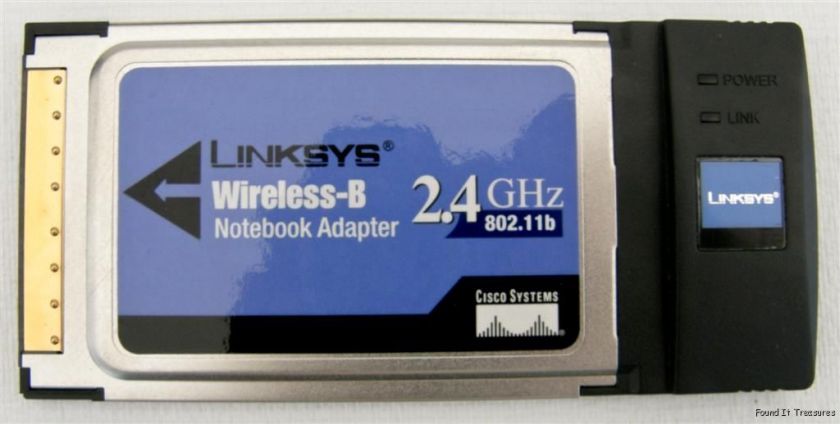 Linksys WPC11 Wireless Notebook Adapter PC Card  