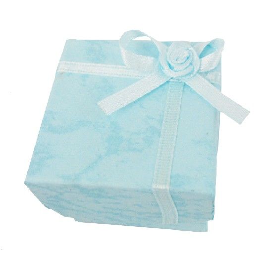   Knot Hard Gift Box Case For Jewelry Finger Ring Size 3*4*4cm  