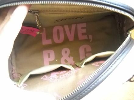 Juicy Couture Windowseat Satchel Handbag Purse  