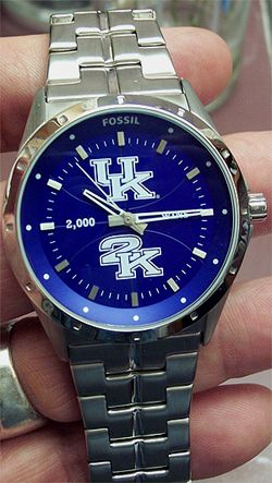 Kentucky Wildcats UK2K Fossil Mens Watch LI3091 Lmt. Ed 691464603359 