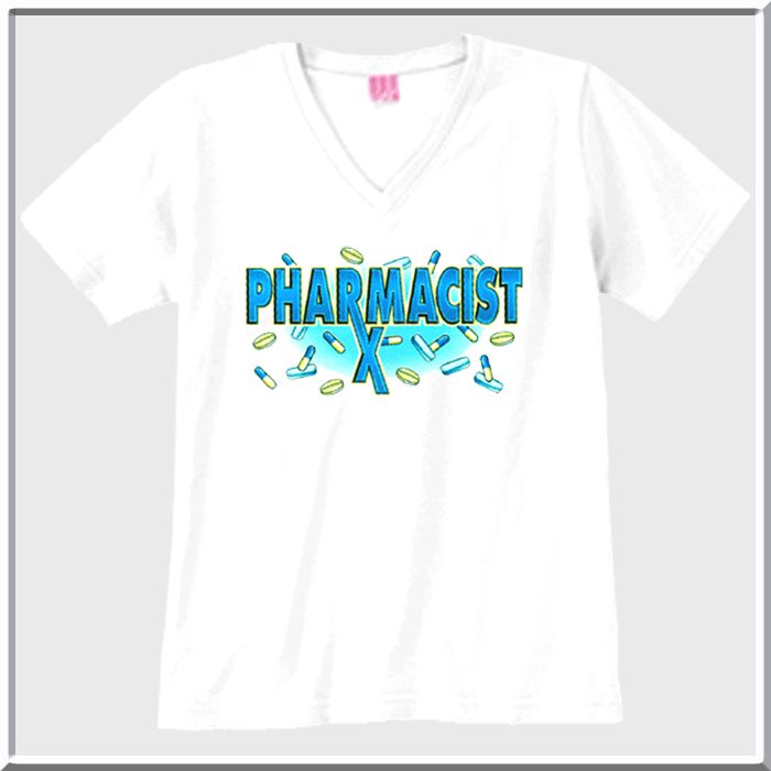 Pharmacist Pharmacy Job WOMENS SHIRTS S,M,L,XL, 2X,& 3X  