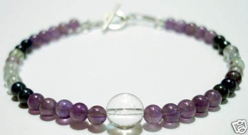 PSYCHIC ATTACK BLOCKER Crystal Intention Bracelet +Card  