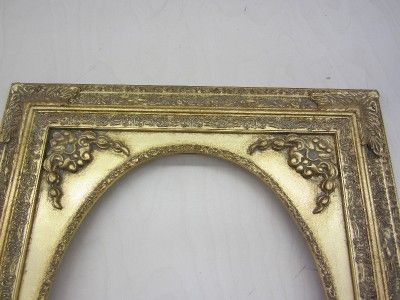 ANTIQUE FRAME~ANTIQUE GOLD FINISH~12 X 16~PICTURE FRAME~VINTAGE~OVAL 