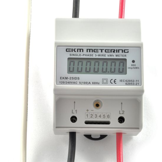 120/240 v Electric Meter Pulse Output kilowatt hour #3  