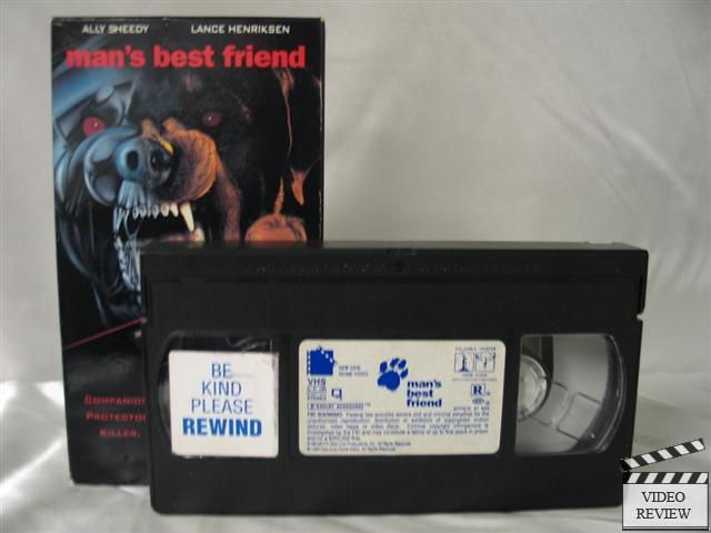 Mans Best Friend VHS Ally Sheedy, Lance Henriksen  