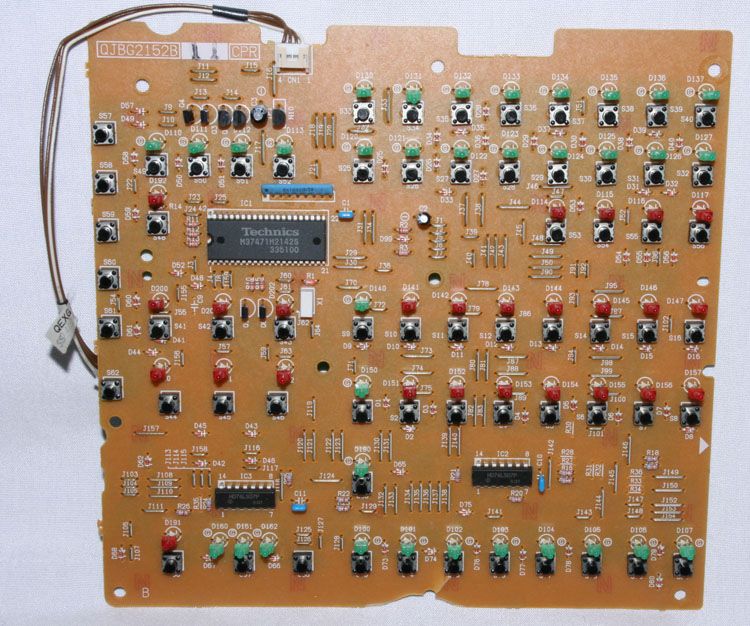 Technics KN2000 KN 2000 LED Button Board QJBG2152B CPR  