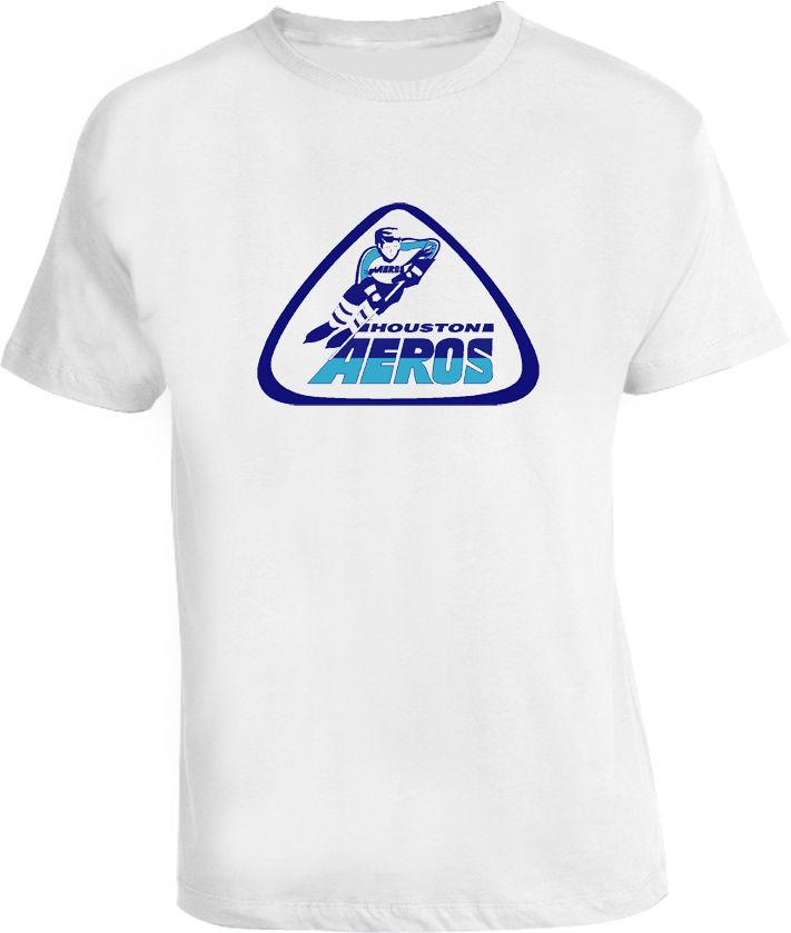 WHA Houston Aeros 1972 Hockey T Shirt  