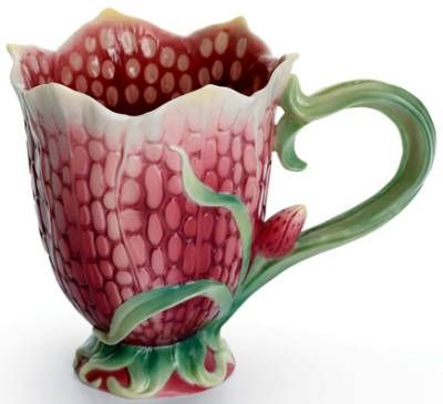 FRANZ PORCELAIN *Flowerama* FRITILLARY MUG FREE S/H NIB  